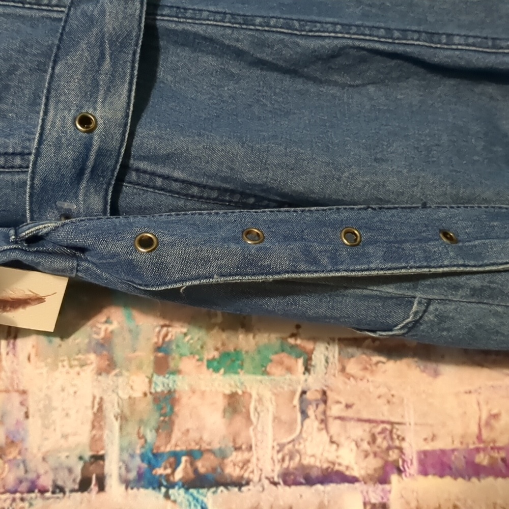 Jeans Jumpsuit by Jessica Simpson - Picture 7 of 8